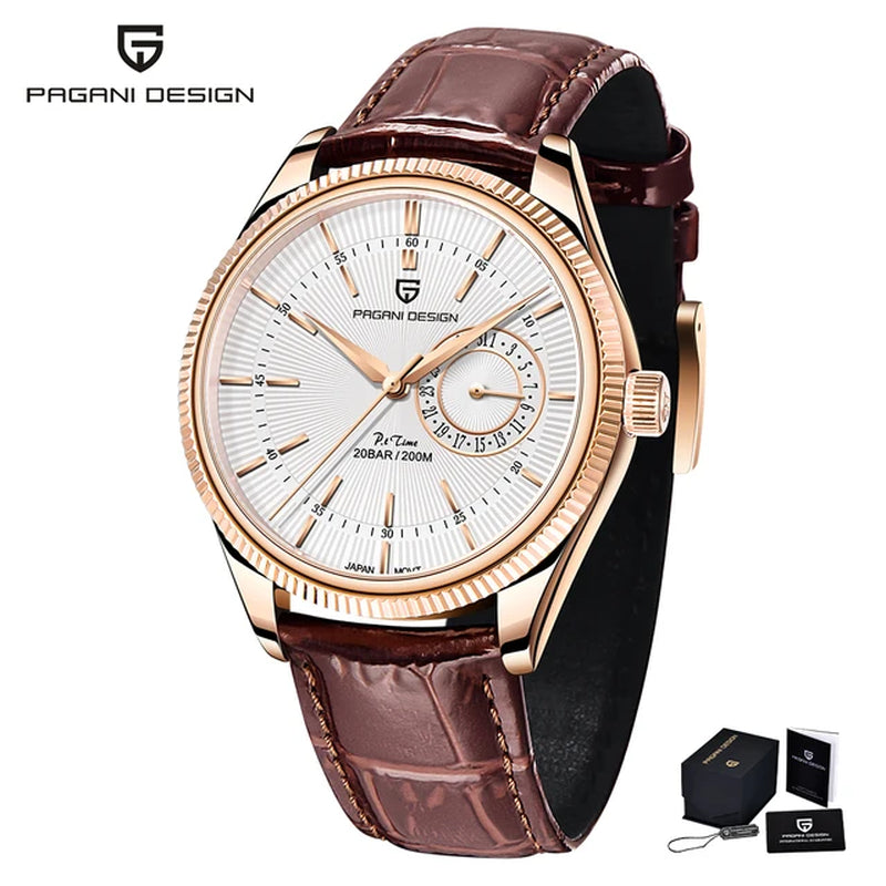 New Top Brand Men'S Quartz Watch Sapphire Glass 40Mm Automatic Watch Sports Waterproof Men'S Watch Reloj Hombre