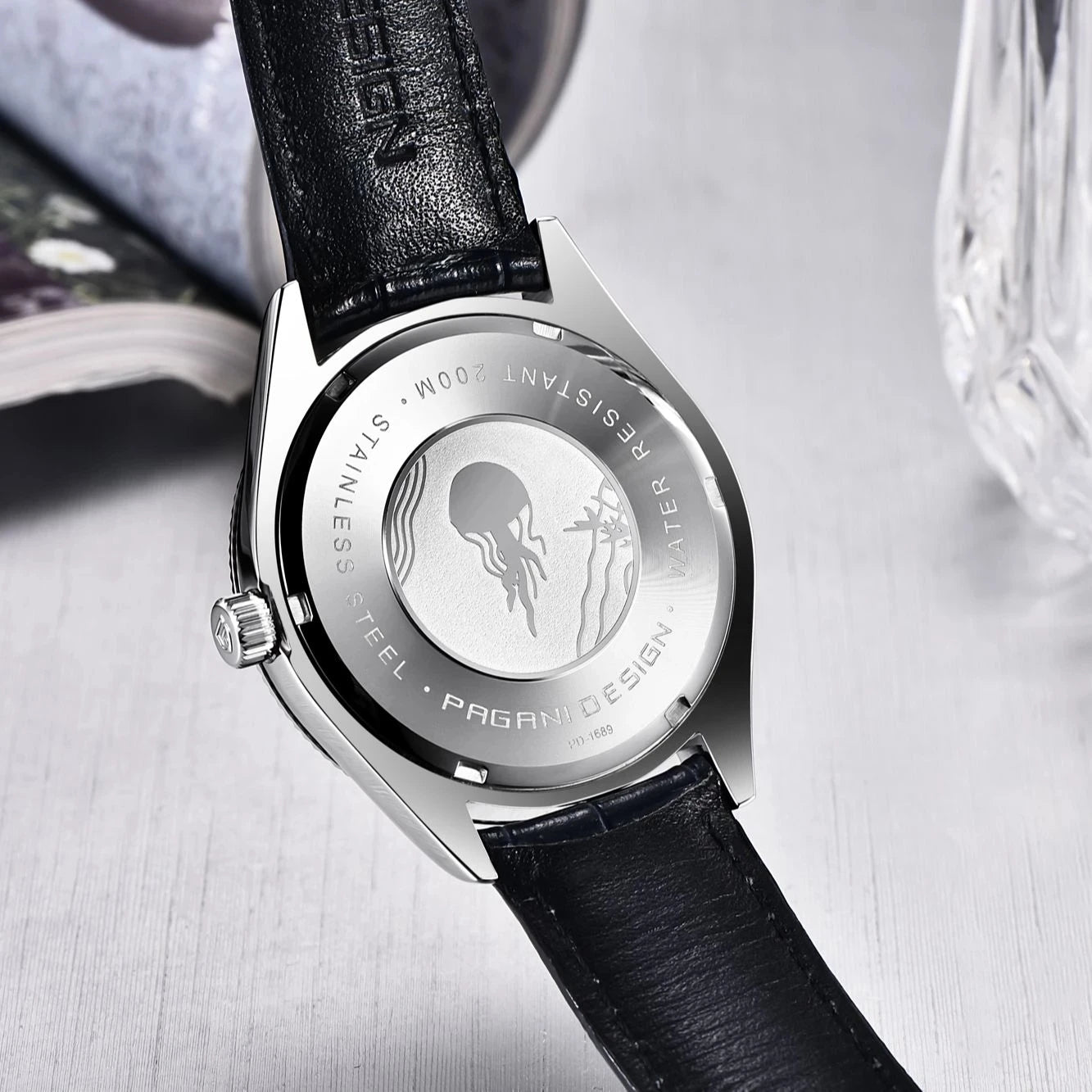 New Top Brand Men'S Quartz Watch Sapphire Glass 40Mm Automatic Watch Sports Waterproof Men'S Watch Reloj Hombre