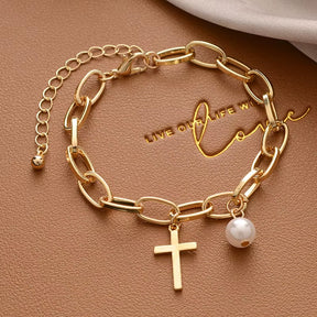 New Korean Fashion Elegant Inlaid Rhinestone Bracelets Yellow Flower Charm Bracelet for Women Gold Color Luxury Jewelry Gifts