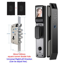 3D Face Recognition Keyless Smart Door Lock with Camera & Fingerprint Access