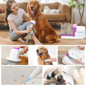 Professional Pet Grooming Vacuum Kit