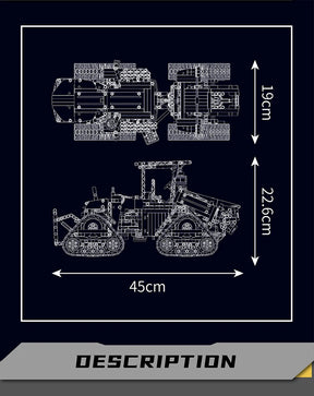 Pneumatic Crawler Tractor Building Blocks