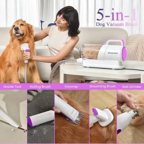 Professional Pet Grooming Vacuum Kit