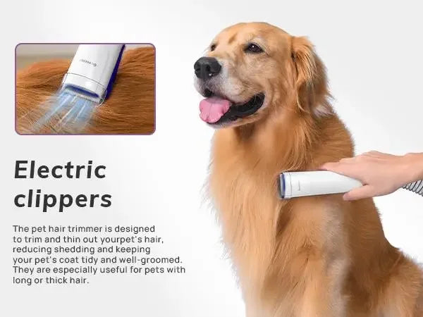 Professional Pet Grooming Vacuum Kit