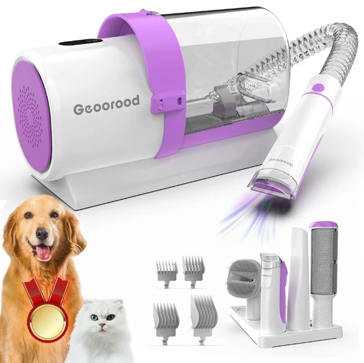 Professional Pet Grooming Vacuum Kit