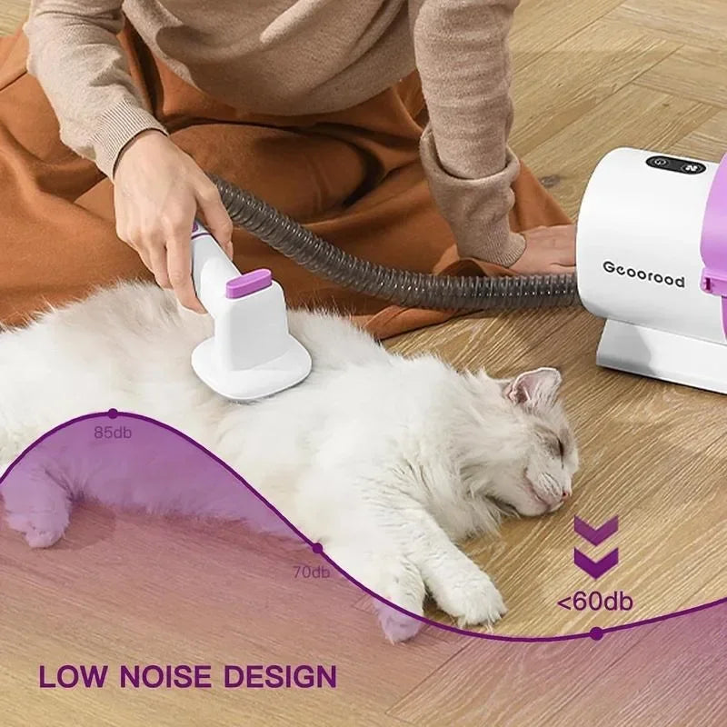 Professional Pet Grooming Vacuum Kit