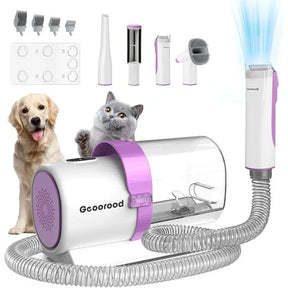 Professional Pet Grooming Vacuum Kit