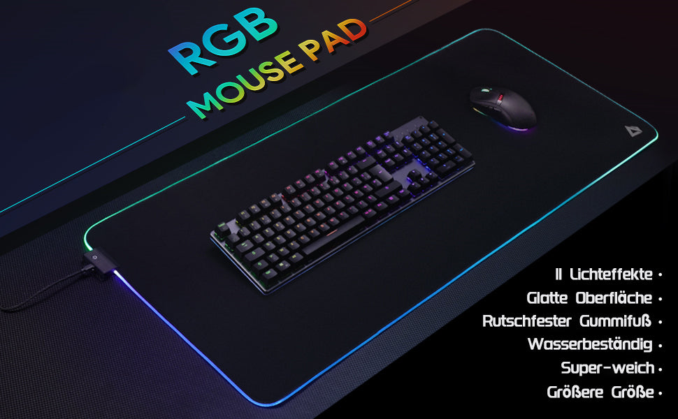 XXL RGB Gaming Mouse Pad