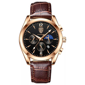 Men Watch New Top Brand Luxury Waterproof Luminous Sport Wristwatch Quartz Military Genuine Leather Relogio Masculino